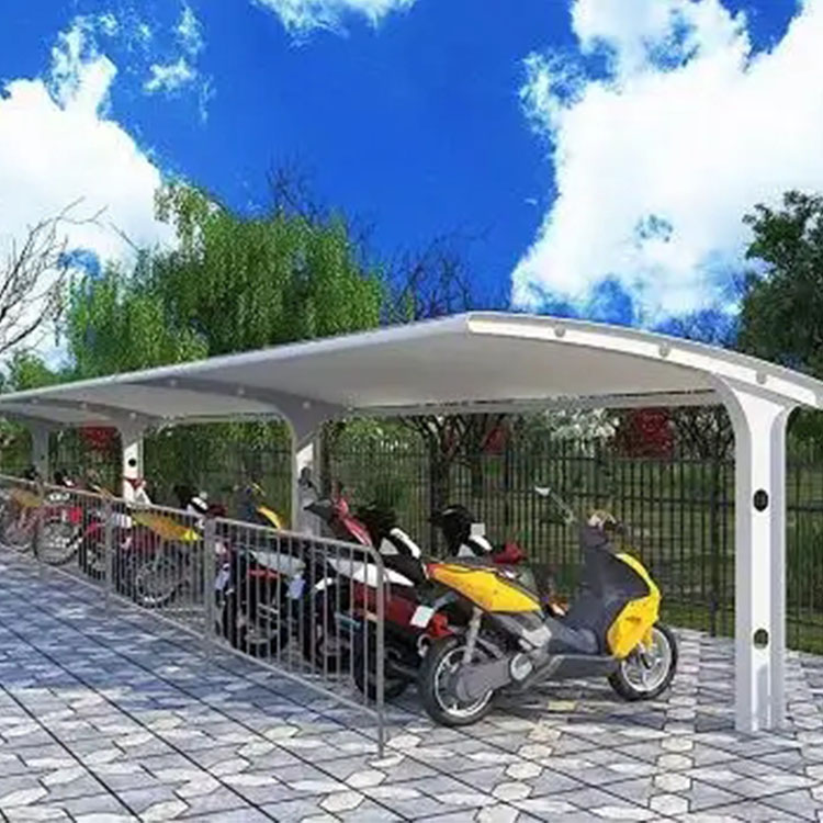 肇州县膜结构电动车棚